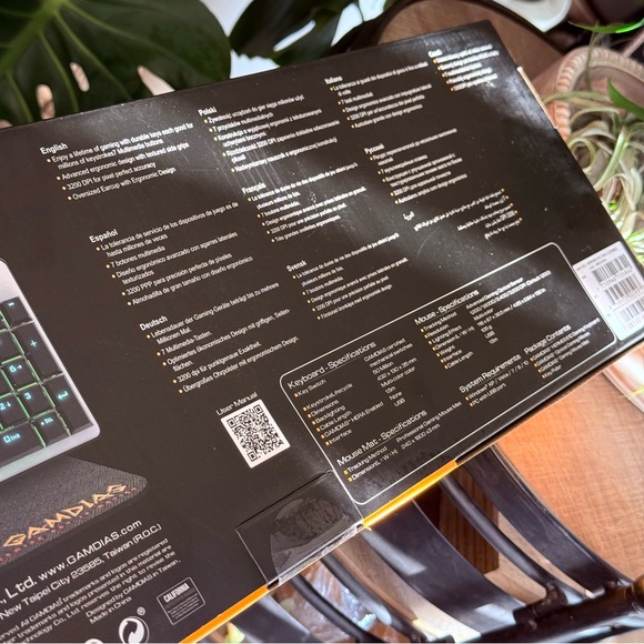 Never Used Gamdias Gaming Hermes E1C 3-in-1 Combo Mouse and Keyboard - Picture 9 of 11